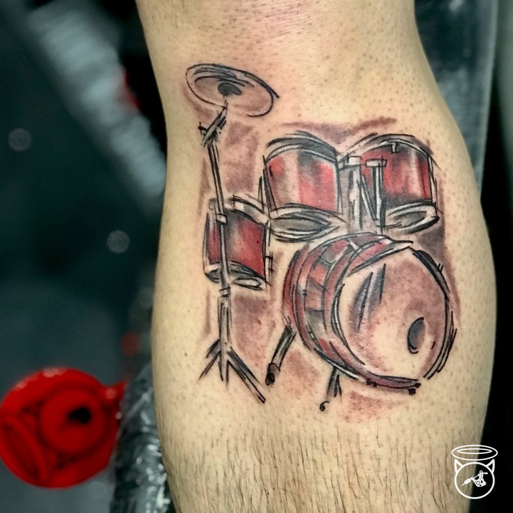 Thought rdrums might like my new tattoo  rdrums
