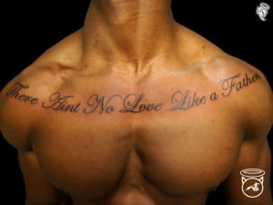 collarbone tattoo
