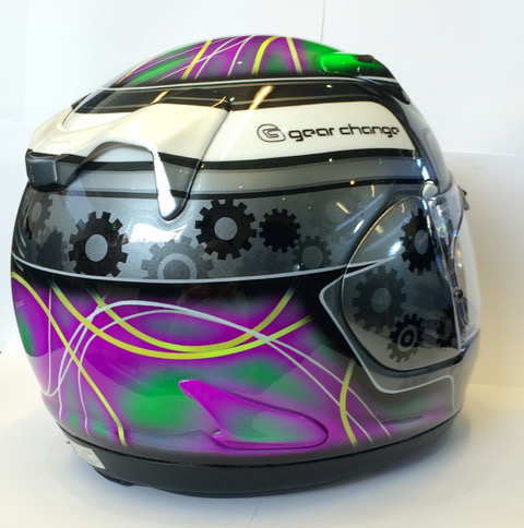 Custom Painted Helmet